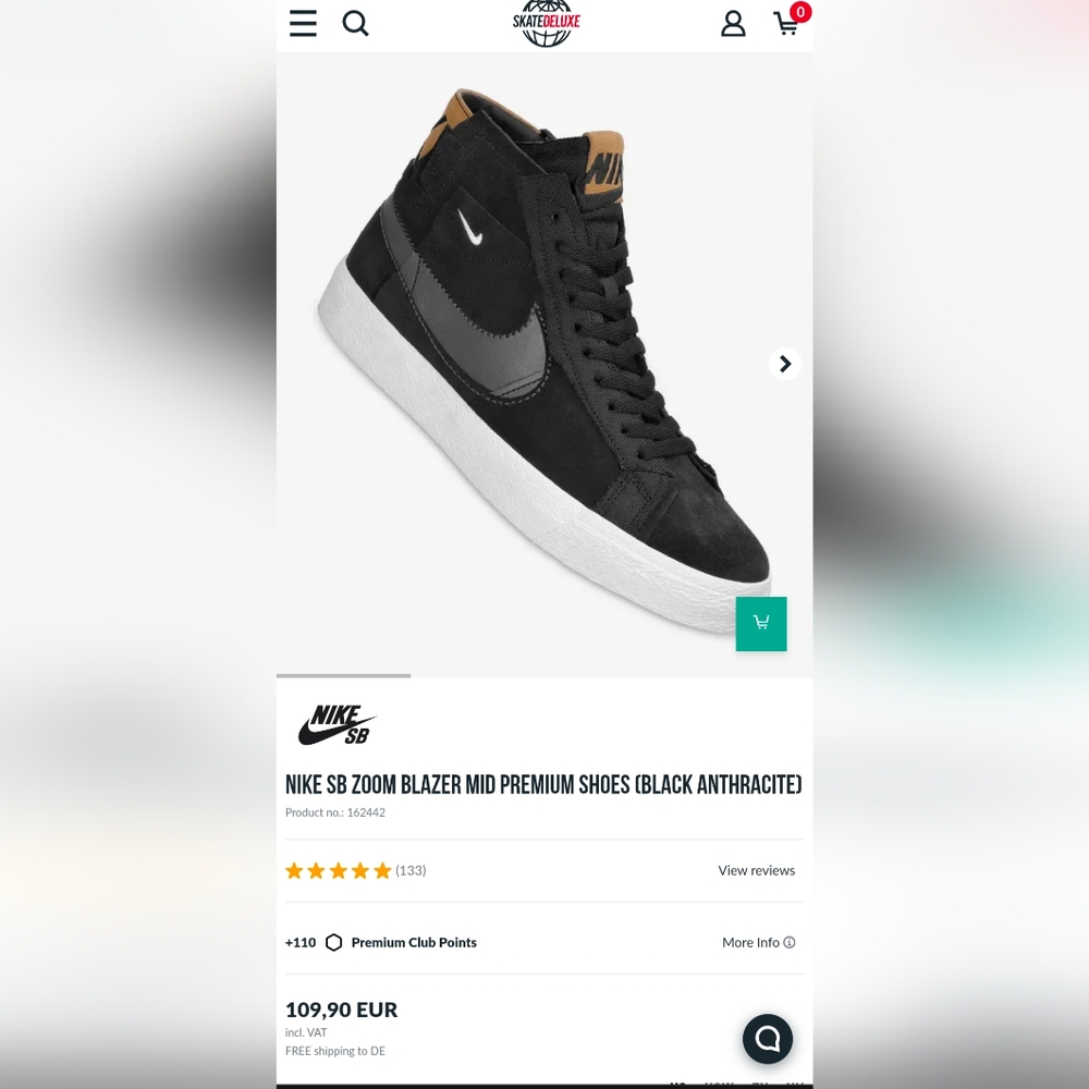 RARE Nike SB Zoom Blazer Mid Premium 2023 Release - Picture 8 of 8